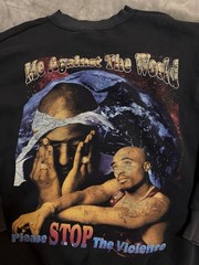 Vintage 2PAC T-Shirt “ ALL EYES ON ME” Me Against The World TUPAC Rap Crew XL