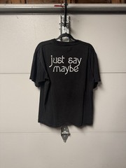Smashing Pumpkins Just Say Maybe Concert Tour Band Tee Shirt Size Large Vintage