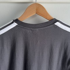 adidas Essentials 3-Stripes Men’s Size S Small T-Shirt Dark Gray NWT