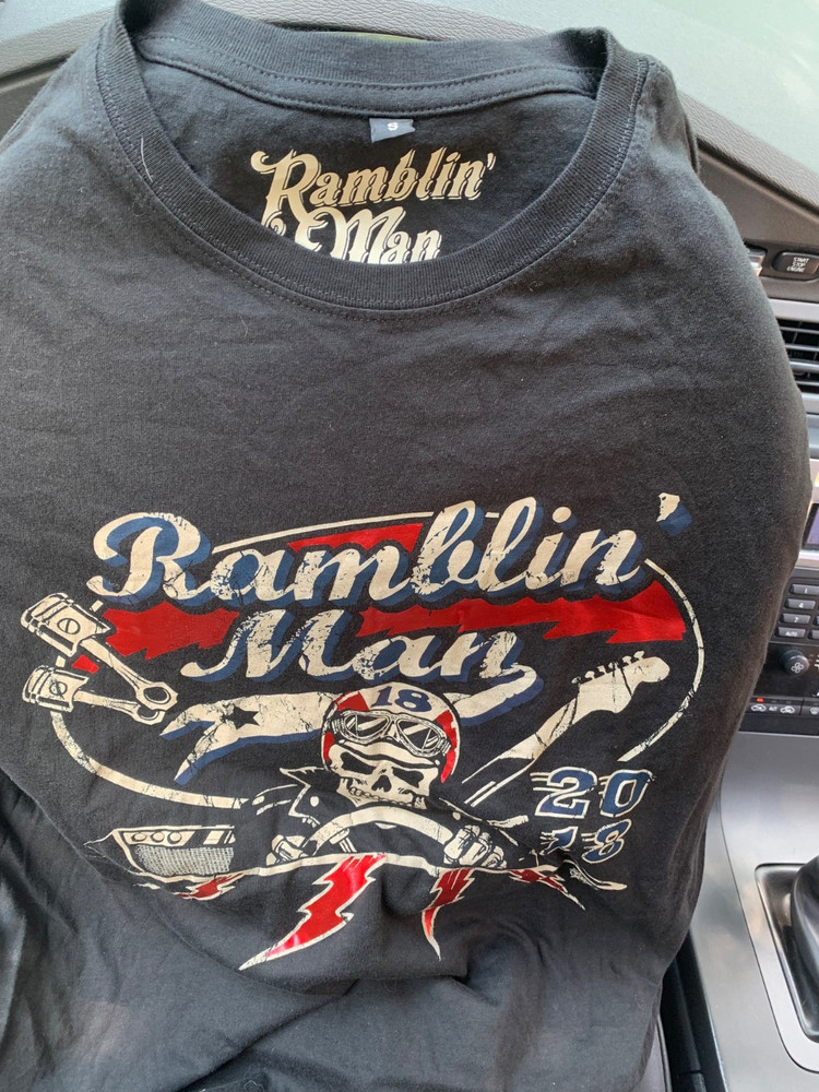 Ramblin’ Man Fair 2018 Black Rock Festival T-Shirt Size S