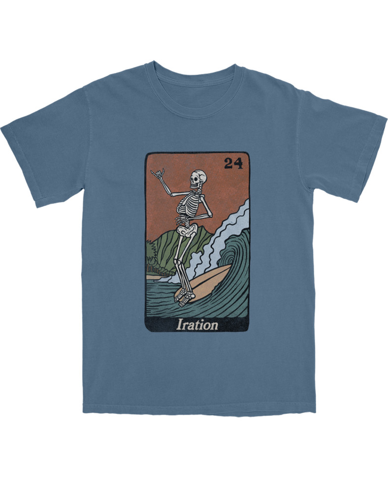 Tribal Seeds Where It All Began Tour 2026 Skeleton Surfer Unisex T Shirt