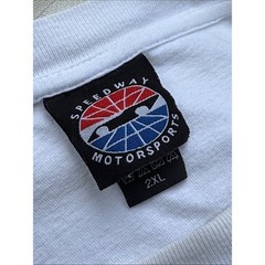 Vintage Nascar 2002 Graphic Tee T-Shirt Dodge Save Mart 350 Men’s 2XL *Flaw*