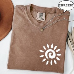 Comfort Colors Sun T-Shirt, Summer Shirt, Women Summer Shirt, Beach Shirt, Gift