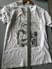 Fruit of the Loom HD Cotton Naruto Uzumaki Graphic Tee White Crew Neck S