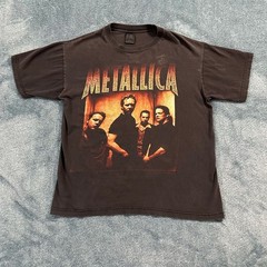 Vintage 1998 Metallica Summer North America Tour Band T-Shirt Black Size L