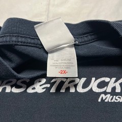 Vintage Cars & Trucks Music Promo T Shirt Mens 2XL Midwest Indie Rock Band