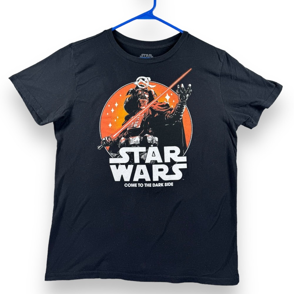 Star Wars: Visions Retro Darth Vader T-Shirt Mens Size Large Black The Dark Side