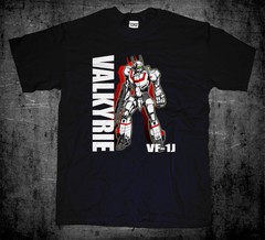 New Robotech Macross Vf-1J Valkyrie Battroid Robot Fighter Mode T-shirt