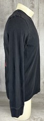 Adidas Long Sleeve Shirt Black Rainbow Graphic Logo Chest 39” Length 27” Mens M