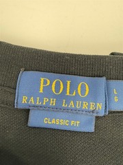 Polo Ralph Lauren Men’s Large Black Cotton Polo Shirt Red Pony Classic Fit