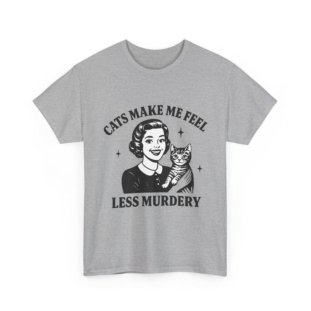 Vintage Style Pin-Up Murderous Housewife Graphic T-Shirt