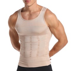 Men’s Body Shaper Toning T-Shirt Ultra Durable Vest High Compression Underwear