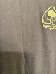 Grunt Style Men’s Black Graphic Sleeve T Shirt American Flag Tactical Tee Large