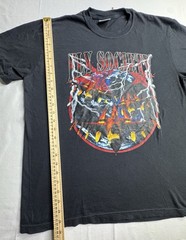 Fly Society Comfort Colors Graphic Tee Shirt Mens Medium M Black Fighter Jet