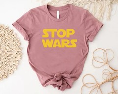 World Peace Activist Comfort Tee Anti War Protest Shirt