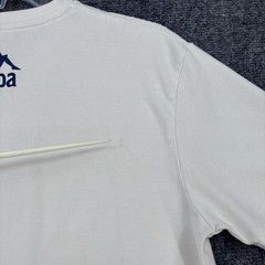 KAPPA White Sand Crecky T Shirt Men’s Medium Retro Sportswear Logamania