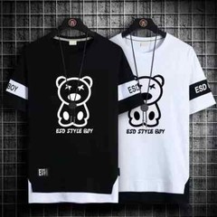 Camiseta De Manga Corta Para Hombre Ropa De Calle Moda Hip Hop Verano Deportivo