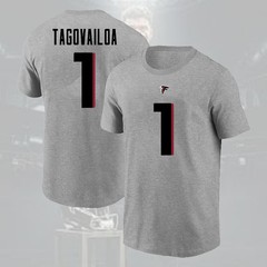 NEW ITEM! Tua Tagovailoa #1 Atlanta Falcons 2026 Name & Number Gift For Fans