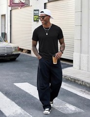 Fashion Mens T Shirt Muscle Gym Workout Athletic Shirt Cotton Tee Shirt Top B…