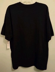 No Boundaries Men’s MEDIUM Oversize Cotton Tee BLACK T-Shirt #10726