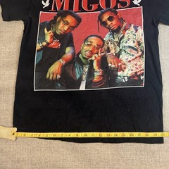 Migos Graphic T Shirt Men’s XL Black Rap Hip Hop Band Tee Streetwear