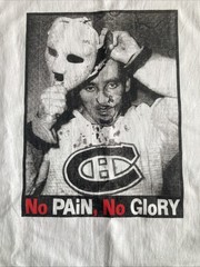 Vintage The AUSSIE T Company Hockey No Guts No Glory T-Shirt USA RARE!!