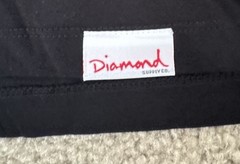 Diamond Supply Co Graphic T Shirt Black Cotton Short Sleeve Men’s Size Small