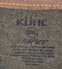 Kuhl Stir Wildfibre Short Sleeve Crew Neck Pocket Shirt Men’s XXL