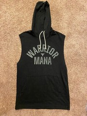 Under Armour The Rock “Warrior Mana” Hooded Sleeveless Shirt Mens Size Small