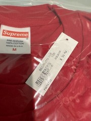 NEW Supreme Bedroom Tee Red T Shirt FW18 2018 Size M Medium