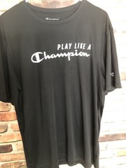 Champion Double Dry T-shirt Men size Large Black