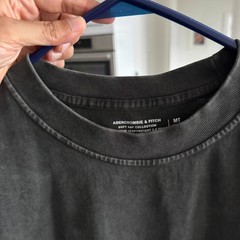 100% Cotton Black Wash Premium Heavyweight 2.0 Tee M Tall (Used 1-3 times max.)