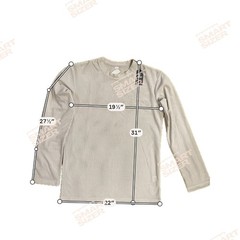 Y-3 Yohji Yamamoto x Adidas Mesh Long Sleeve Tee – Light Clay NWT Retail $220