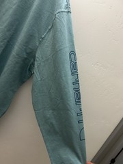 CARHARTT Loose Fit Heavyweight Long-Sleeve Logo Sleeve Graphic Size XLT TK0231-M