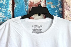 Men’s Aaliyah Graphic Tee Princess OF R&B Short Sleeve 2XLARGE White NEW