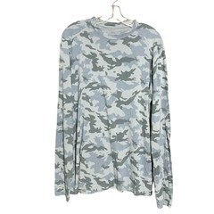 Free Fly Mens Camo Print Performance Bamboo Long Sleeve T Shirt Lightweight XL