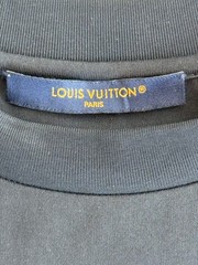 Louis Vuitton Black & Iridescent Logo T-shirt