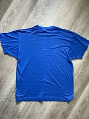 Vintage New York City Brooklyn Bridge Blue T Shirt Sz L Fits Smaller