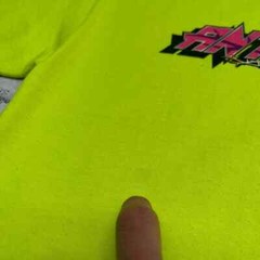 Anti Social Social Club Shirt Adult Medium Neon Colored Streetwear Punk Grunge