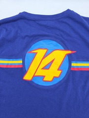 Mclaren Fernando T-Shirt Men Large Blue F1 Formula Graphic Tee.#43495