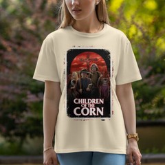 Children of the Corn (1984) Movie Poster Inspired T-Shirt Retro Film Tee Unisex