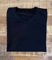 BYLT Drop Cut LUX Short SleeveV-Neck Shirt