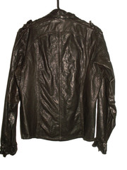 Men’s All Saints MCKAY LEATHER SHIRT jacket overshirt L (ref79) £149.99!!!!!