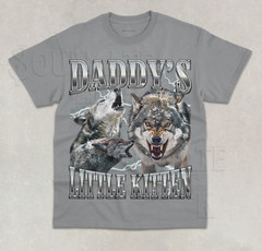 Daddy’s Little Kitten T-Shirt Funny Meme Alpha Male Unisex Bootleg Graphic Shirt
