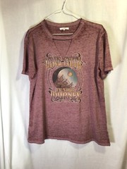 Have Faith In Your Journey Women’s Plum Medium Cotton Blend T Shirt T19