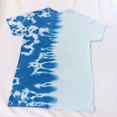 Naruto Shippuden Anime Viz Media Tie-Dye Shirt Blue Size M Condition Is Pre-Own