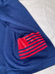 Under Armour Men’s Small UA Blue New Freedom Flag T-Shirt NWOT!