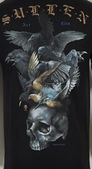 Sullen Men’s T-shirt FLOCK Tattoos Urban Design Premium Quality