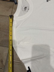 The North Face Long Sleeve Hit Graphic T-Shirt Mens Large TNF White/Black NWT