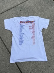 Vintage 1990 Paul McCartney World Tour Friends of the Earth T-Shirt
